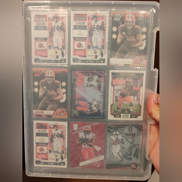 Nick Chubb Card Collection - Picture 15 of 15